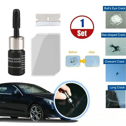 Buy 1 Get 1 Free - Windshield Crack Repair Kit Easy To Use Durable Reliable