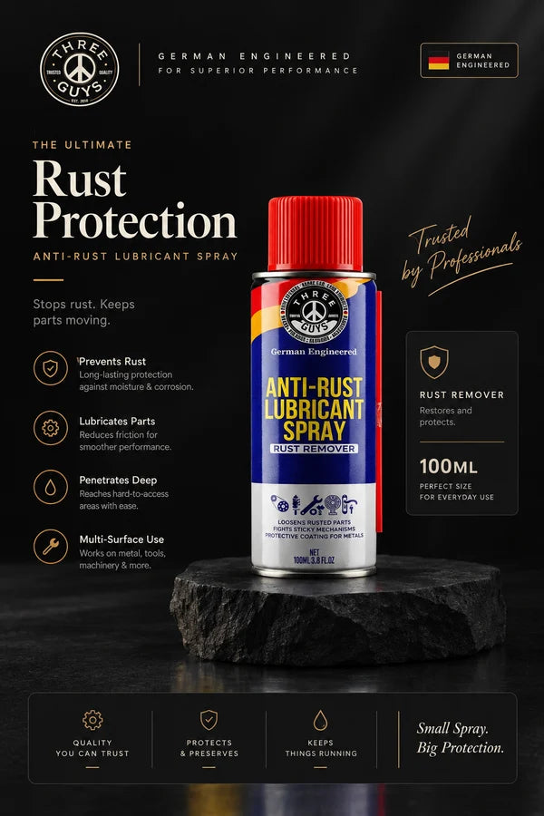 Anti Rust Lubricant Spray – Cars, Bikes & Home Use